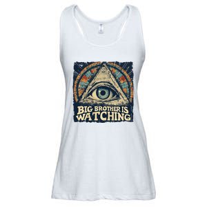 Make 1984 Fiction Again Big Brother Is Watching You Ladies Essential Flowy Tank