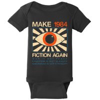 Make 1984 Fiction Again Dystopian Baby Bodysuit