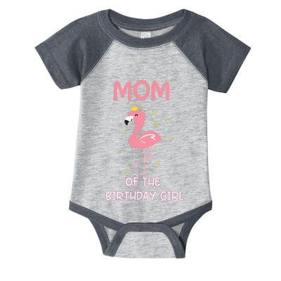 Mom 1st First Birthday Matching Family Flamingo Themed Party Infant Baby Jersey Bodysuit