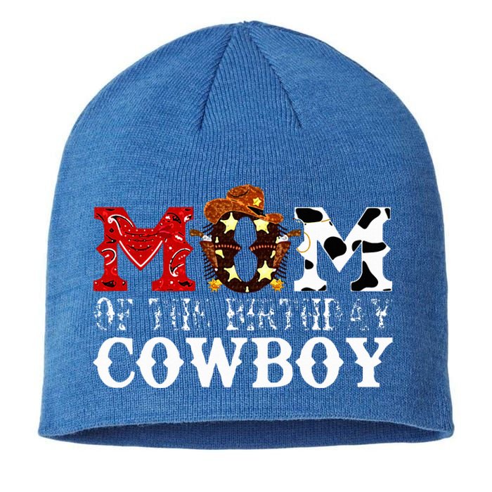 Mom 1st First Birthday Cowboy Western Rodeo Sustainable Beanie