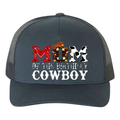 Mom 1st First Birthday Cowboy Western Rodeo Yupoong Adult 5-Panel Trucker Hat