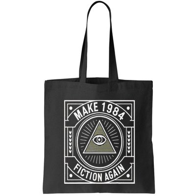 Make 1984 Fiction Again Allseeing Eye Dystopian Bag
