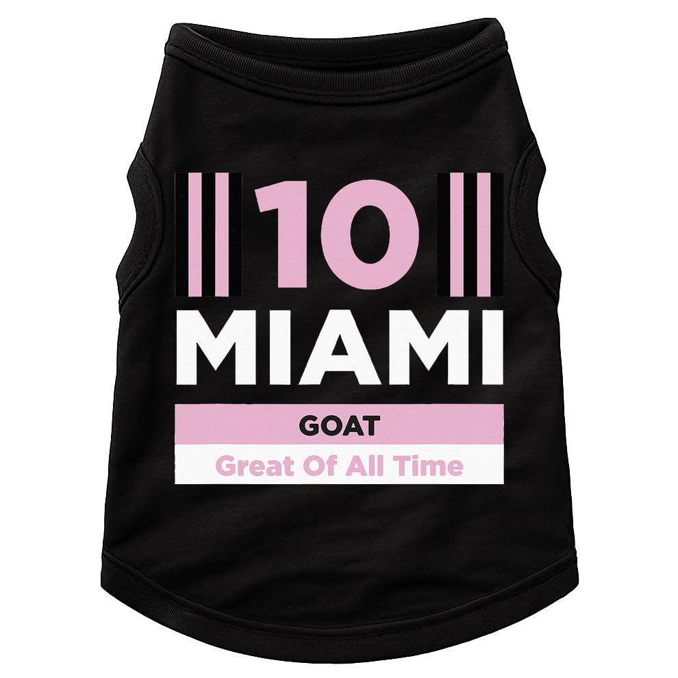 Miami 10 GOAT Doggie Tank
