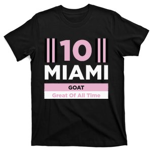 Miami 10 GOAT T-Shirt