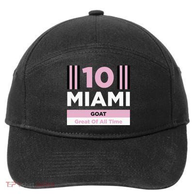 Miami 10 GOAT 7-Panel Snapback Hat