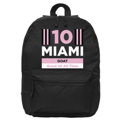 Miami 10 GOAT 16 in Basic Backpack