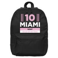 Miami 10 GOAT 16 in Basic Backpack