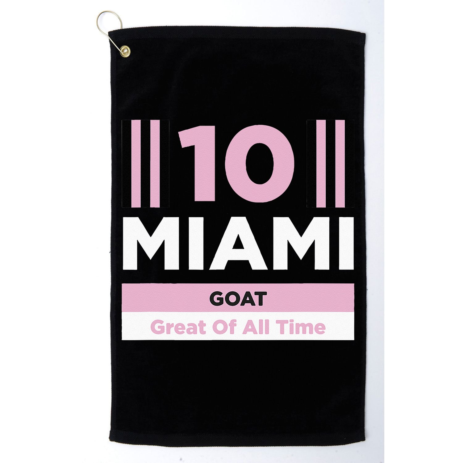 Miami 10 GOAT Golf Towel
