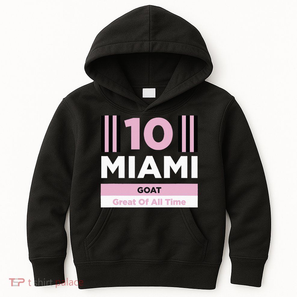 Miami 10 GOAT Kids Hoodie