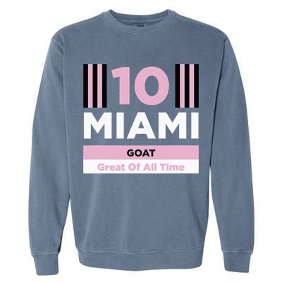 Miami 10 GOAT Garment-Dyed Sweatshirt