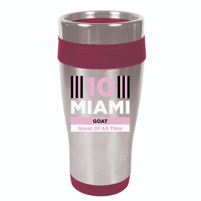 Miami 10 GOAT 16oz Travel Tumbler