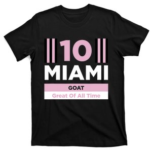 Miami 10 GOAT T-Shirt