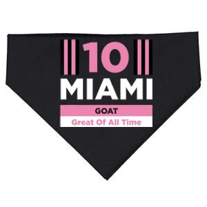 Miami 10 GOAT USA-Made Doggie Bandana