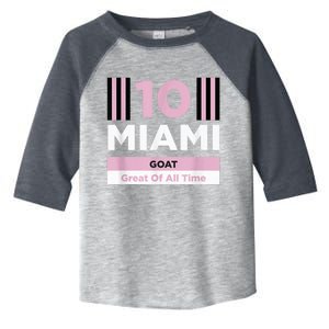 Miami 10 GOAT Toddler Fine Jersey T-Shirt