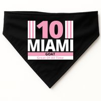 Miami 10 Goat Great Of All Time USA-Made Doggie Bandana