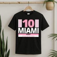 Miami 10 Goat Great Of All Time T-Shirt
