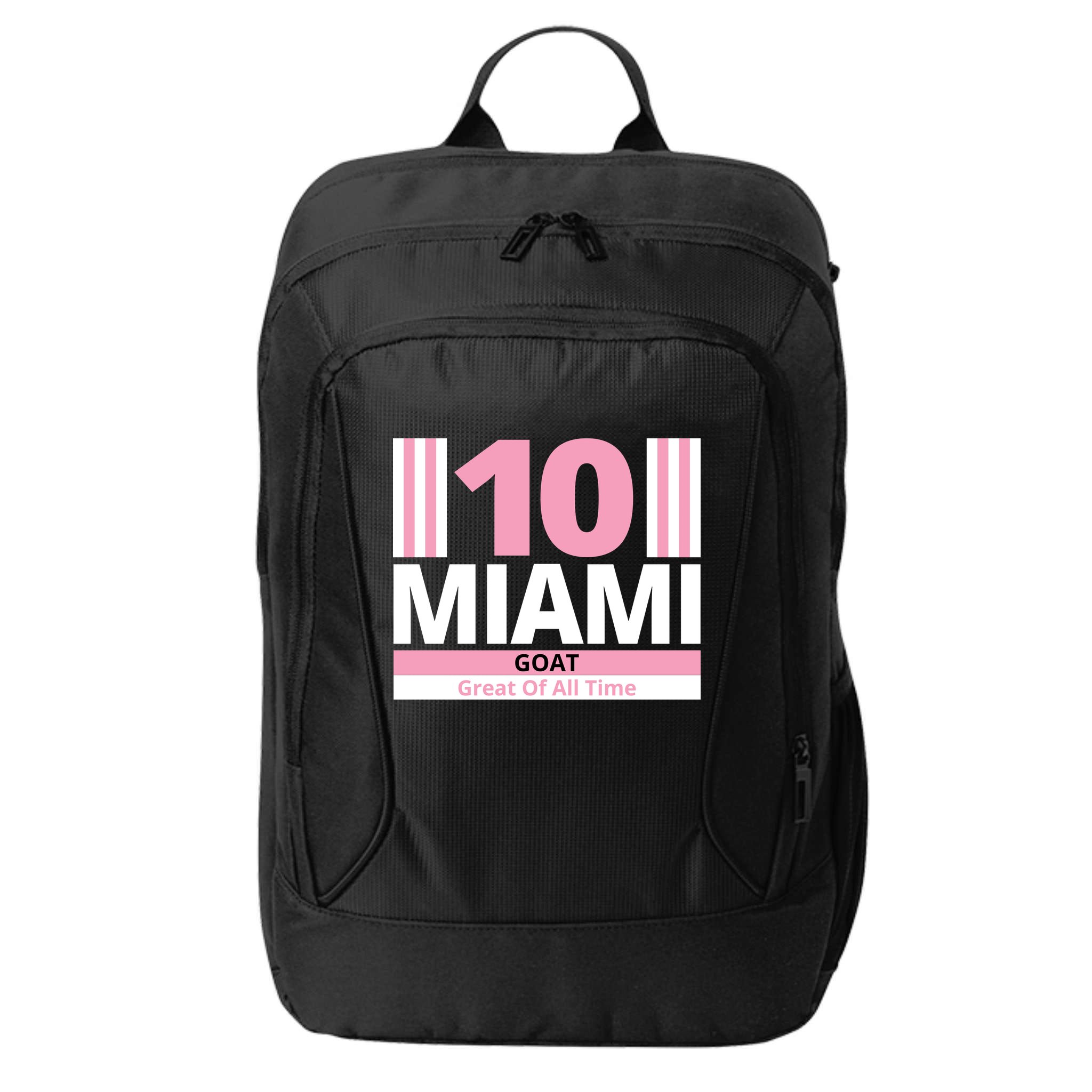 Miami 10 Goat Great Of All Time City Backpack