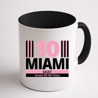 Miami 10 Goat Great Of All Time Mug
