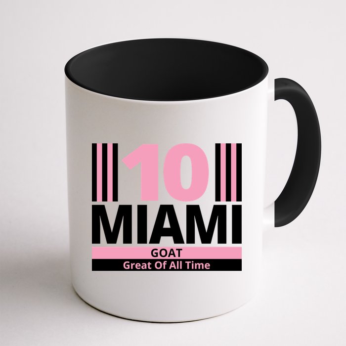 Miami 10 Goat Great Of All Time Mug