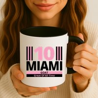 Miami 10 Goat Great Of All Time Mug