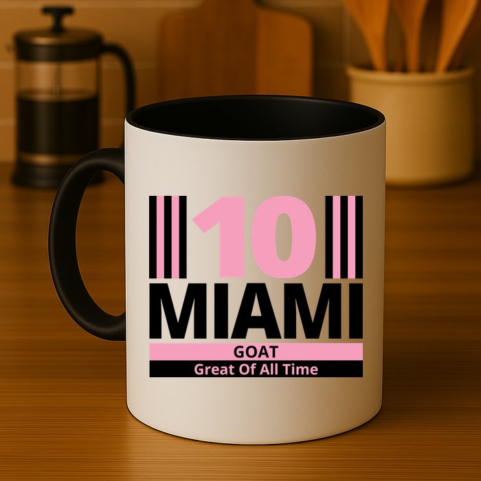 Miami 10 Goat Great Of All Time Mug