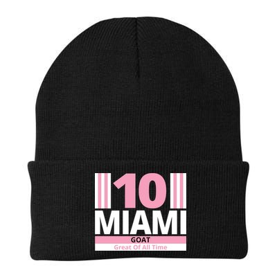 Miami 10 Goat Great Of All Time Beanie