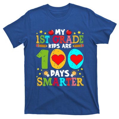 My 1st Grade Are 100 Days Smarter Happy 100th Day Gift T-Shirt