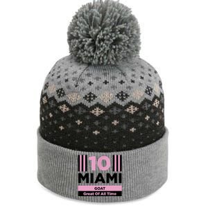 Miami 10 GOAT The Baniff Cuffed Pom Beanie