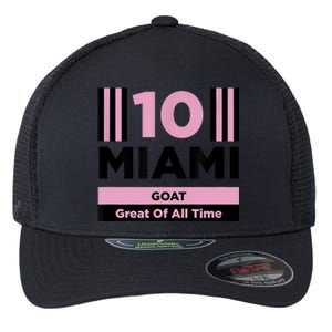 Miami 10 GOAT Flexfit Unipanel Trucker Cap