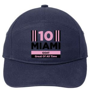 Miami 10 GOAT 7-Panel Snapback Hat