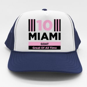 Miami 10 GOAT Trucker Hat