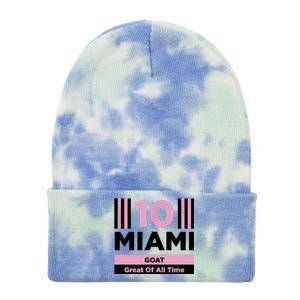 Miami 10 GOAT Tie Dye 12in Knit Beanie