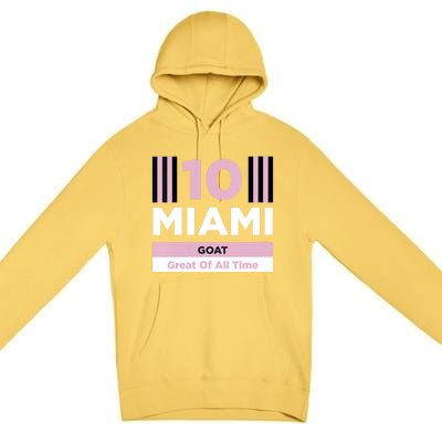 Miami 10 GOAT Premium Pullover Hoodie