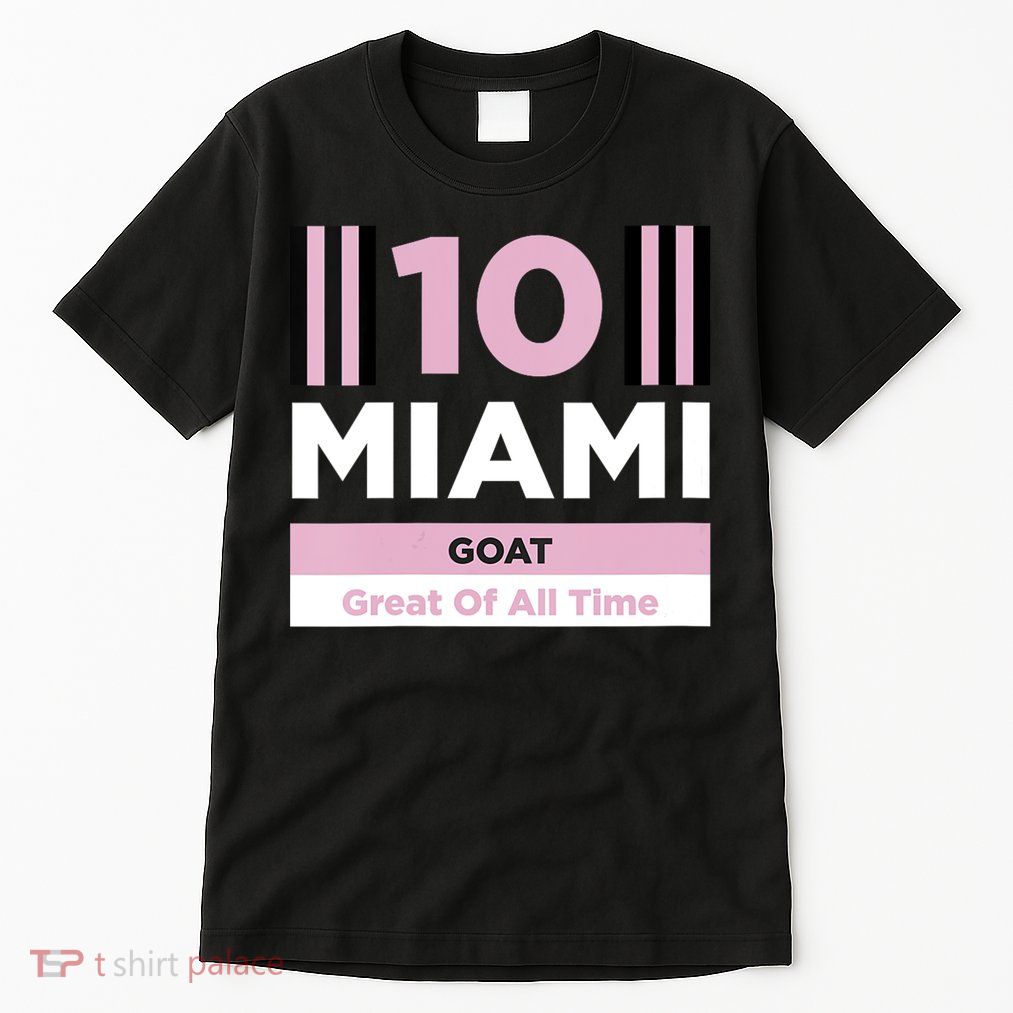 Miami 10 GOAT Tall T-Shirt