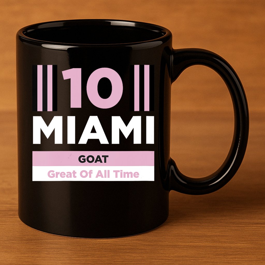 Miami 10 GOAT 11oz C Handle Ceramic Mug