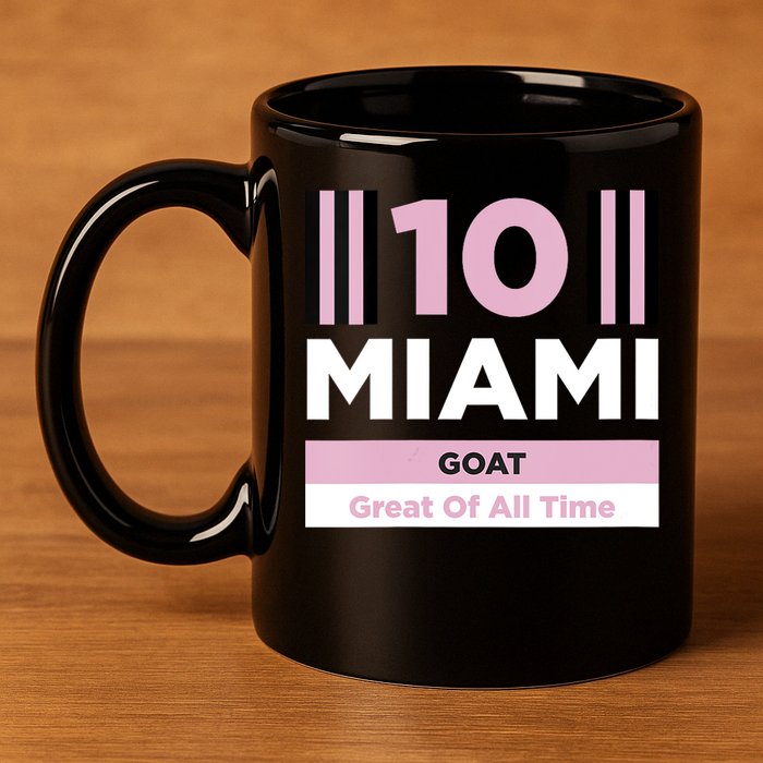 Miami 10 GOAT 11oz C Handle Ceramic Mug
