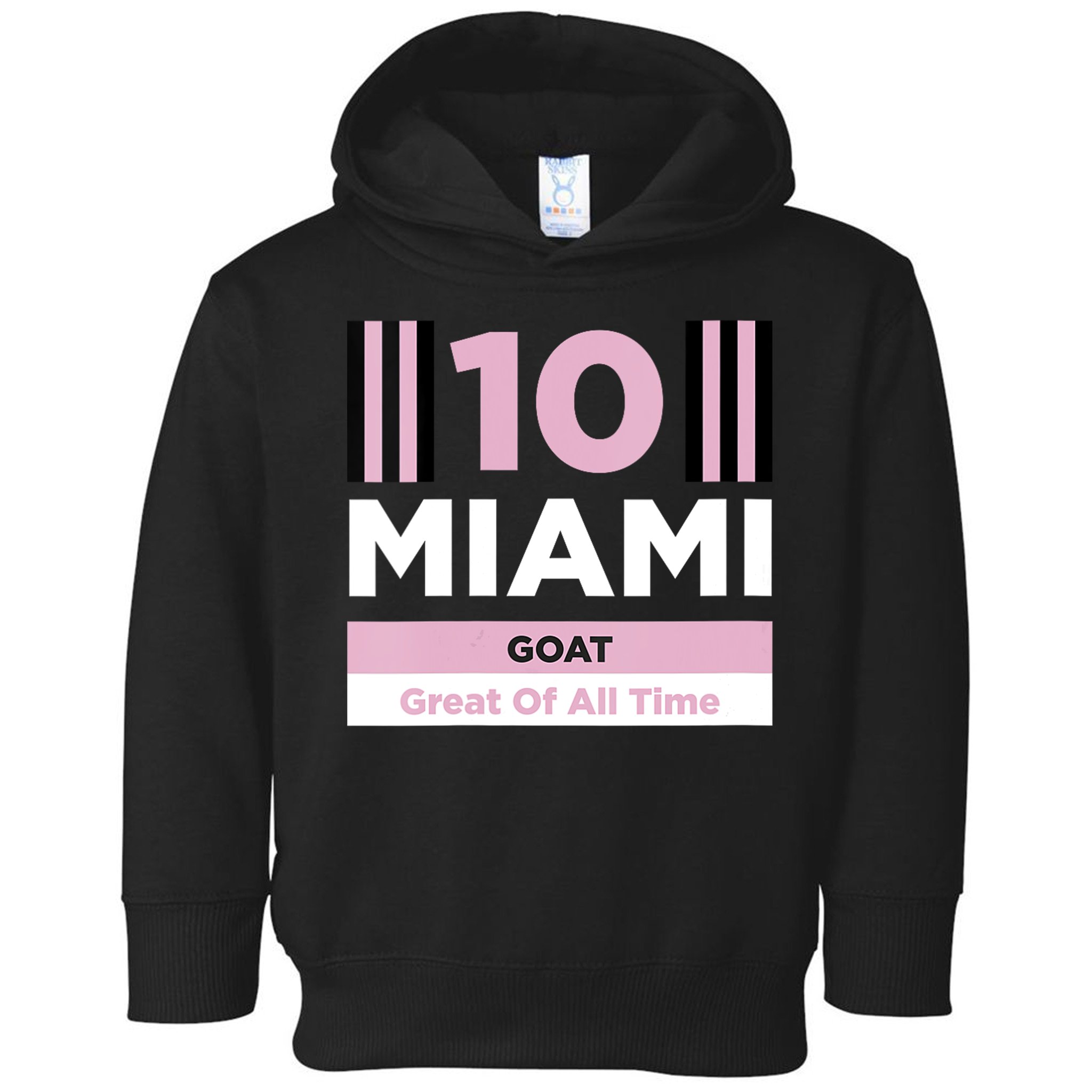 Miami 10 GOAT Toddler Hoodie