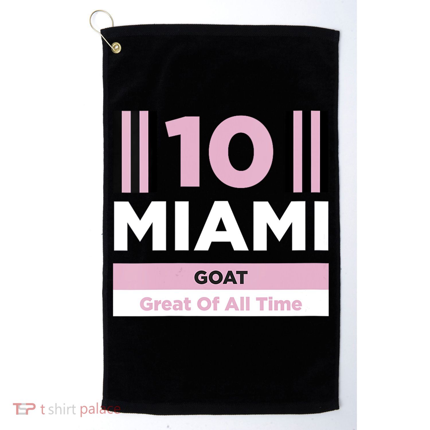 Miami 10 GOAT Golf Towel