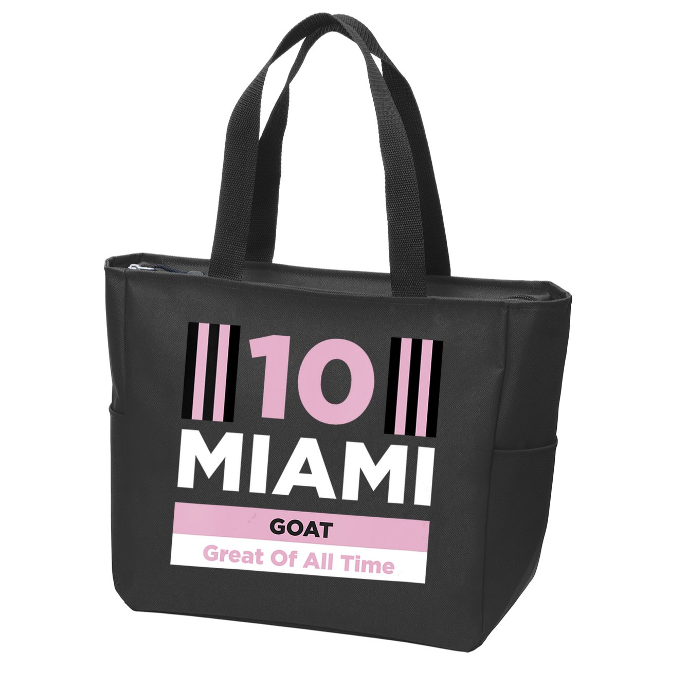 Miami 10 GOAT Zip Tote Bag