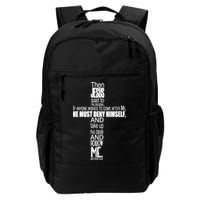 Matthew 16:24 Jesus Said Follow Me Cross Backpack
