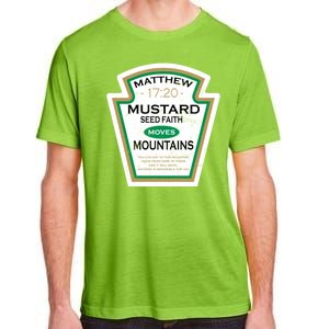 Matthew 17:20 Mustard Label Adult ChromaSoft Performance T-Shirt