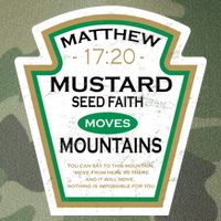 Matthew 17:20 Mustard Label Legacy Tie Dye Trucker Hat