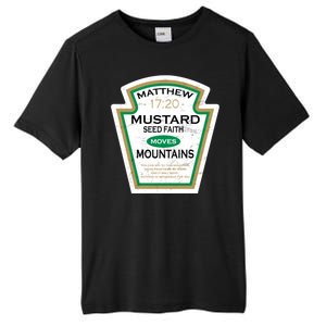 Matthew 17:20 Mustard Label Tall Fusion ChromaSoft Performance T-Shirt