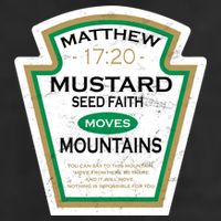 Matthew 17:20 Mustard Label 15oz Campfire Ceramic Mug