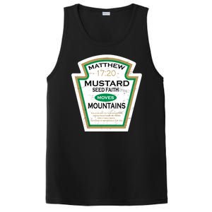 Matthew 17:20 Mustard Label PosiCharge Competitor Tank