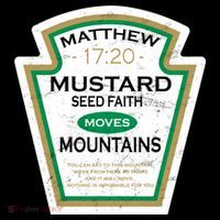 Matthew 17:20 Mustard Label Wool Snapback Cap
