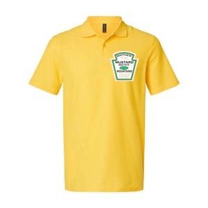 Matthew 17:20 Mustard Label Softstyle Adult Sport Polo