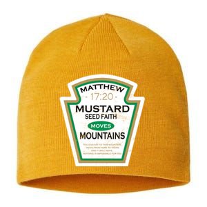 Matthew 17:20 Mustard Label Sustainable Beanie