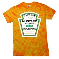 Matthew 17:20 Mustard Label Tie-Dye T-Shirt