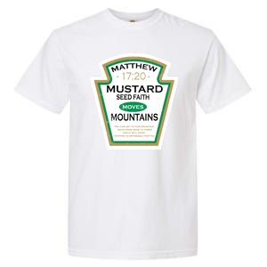 Matthew 17:20 Mustard Label Garment-Dyed Heavyweight T-Shirt